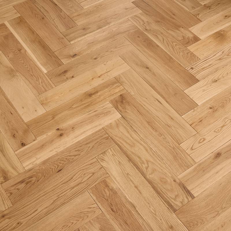 Herringbone Solid Wood Flooring 18mm Natural Matt Lacquer - image 7