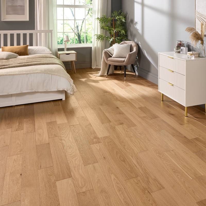Abbey Riverstone Engineered Wood Flooring 10mm x 125mm Natural Brushed Lacquer Flooring - image 4