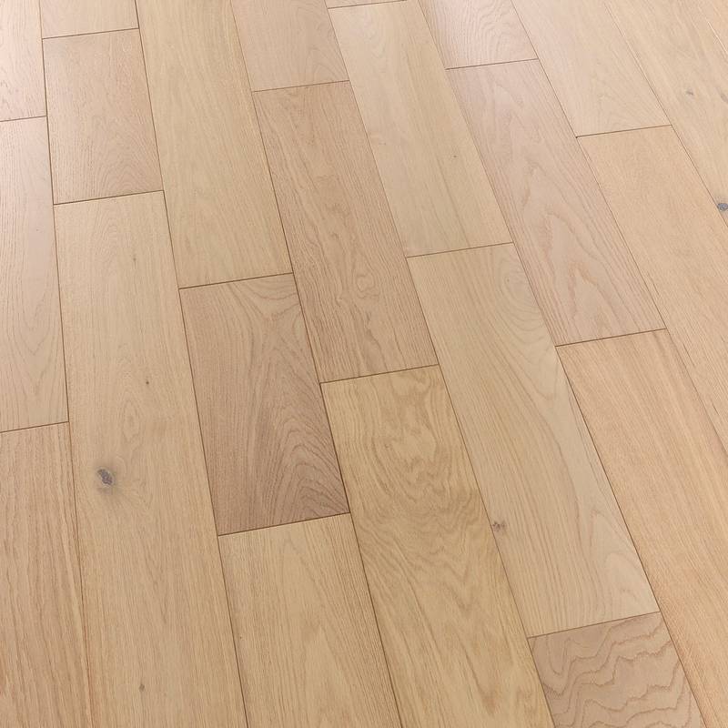 Abbey Danson Nude Oak 14mm x 165mm Brushed Matt Lacquered Engineered Wood Flooring - image 4