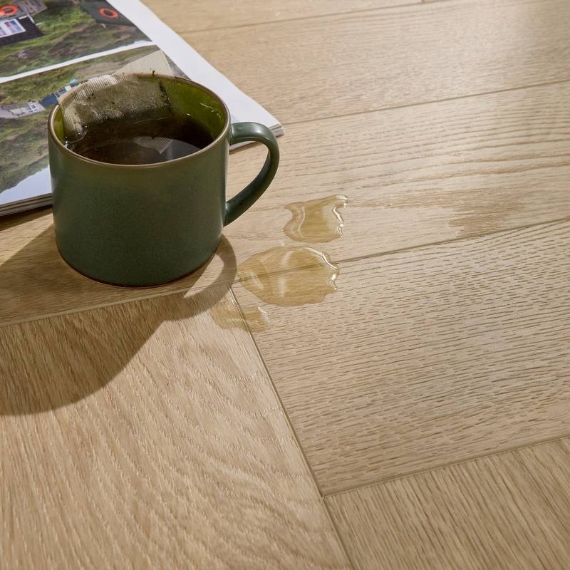 Aqua Plank Pure Oak Herringbone Click Vinyl - image 7