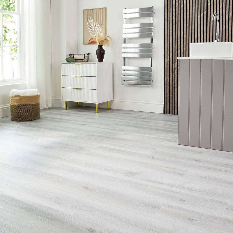 Aqua Plank Mercury Grey Click Vinyl Flooring - image 7