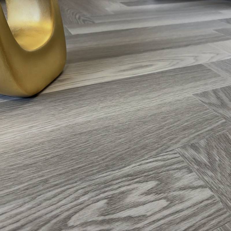 Chic Parquet LVT Flooring Dry Back Oak Grey 8007 - image 4