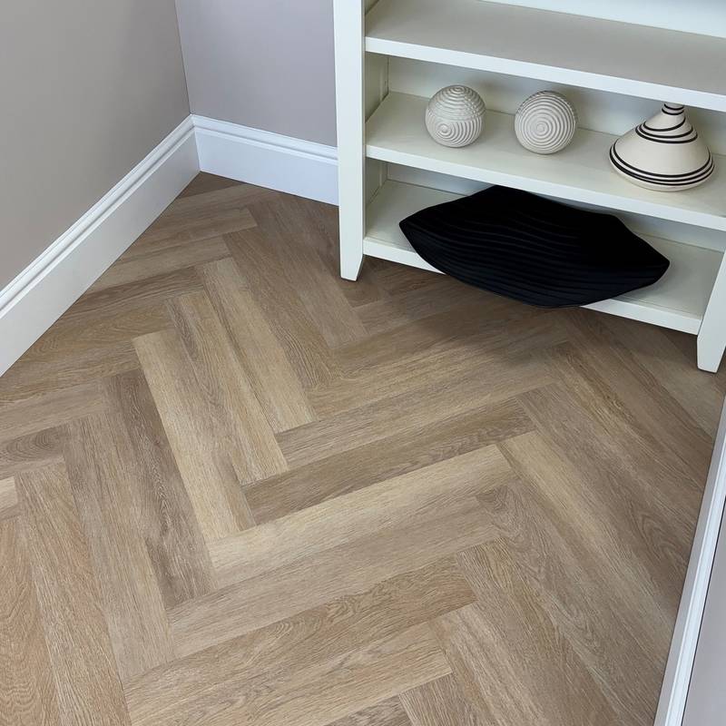 Chic Parquet LVT Flooring Dry Back Oak Haze 8001 - image 3