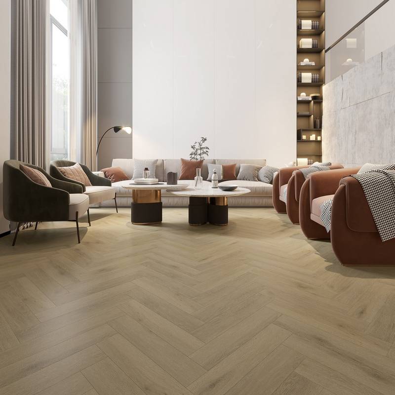 Chic Parquet LVT Flooring Dry Back Oak Limed 8005 - image 6