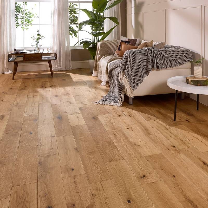 Cumaru 18mm Solid Wood Flooring Brushed Oiled Oak 150mm Wide - image 5