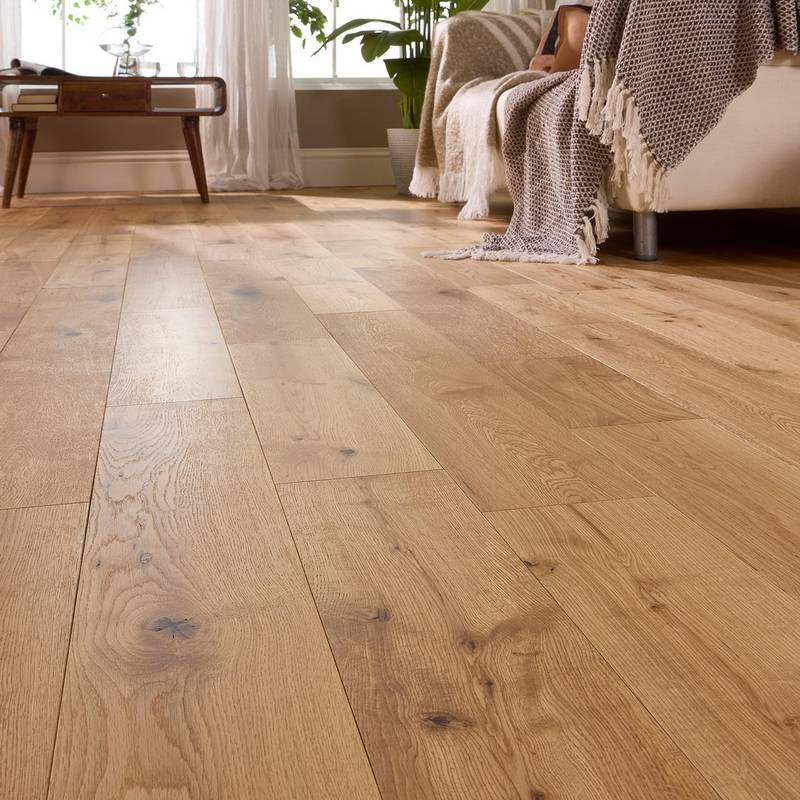 Cumaru 18mm Solid Wood Flooring Brushed Oiled Oak 150mm Wide - image 4