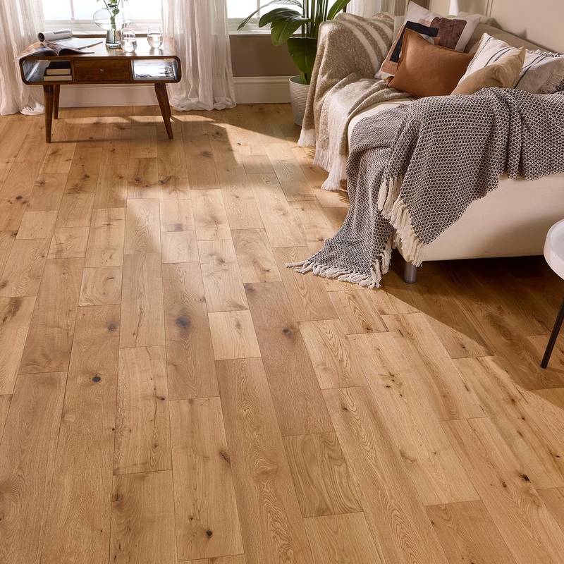 Cumaru 18mm Solid Wood Flooring Brushed Oiled Oak 150mm Wide - image 8