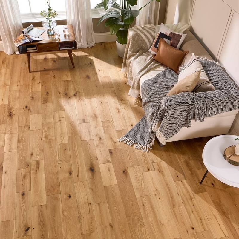 Cumaru 18mm Solid Wood Flooring Brushed Oiled Oak 150mm Wide - image 7