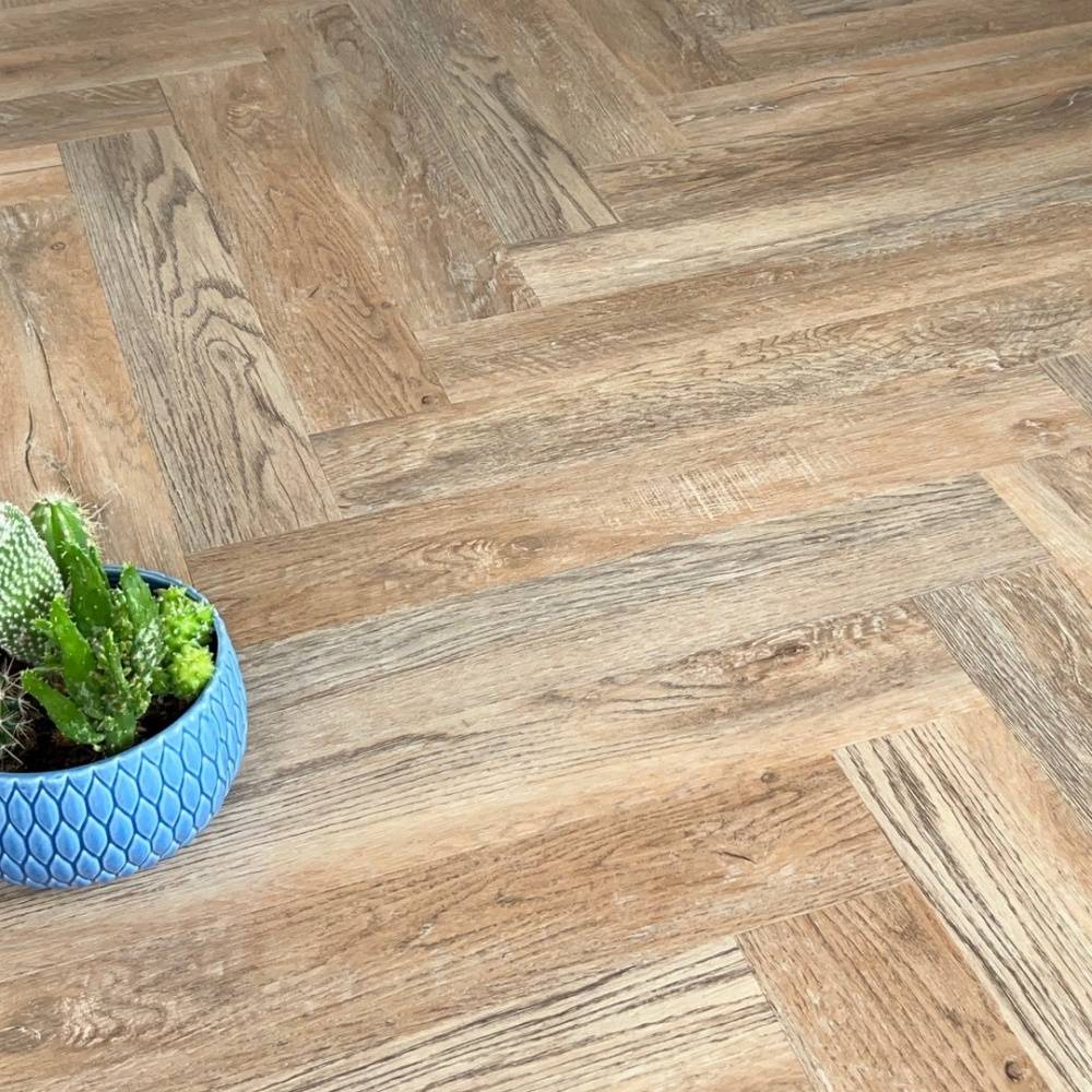 Chic Parquet Dry Back Lvt Herringbone Flooring Outland
