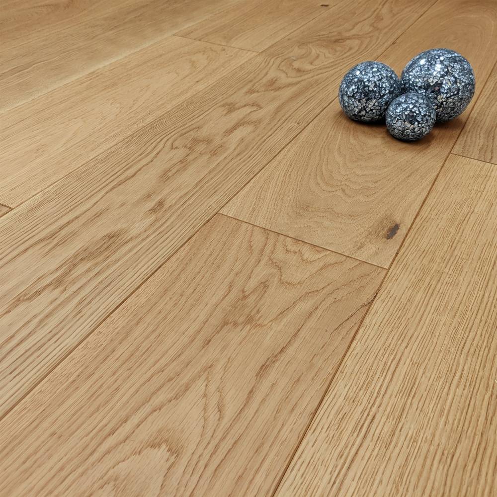 Abbey Kitzen Engineered Wood Flooring 13mm x 125mm Oak Brushed Matt Lacquer