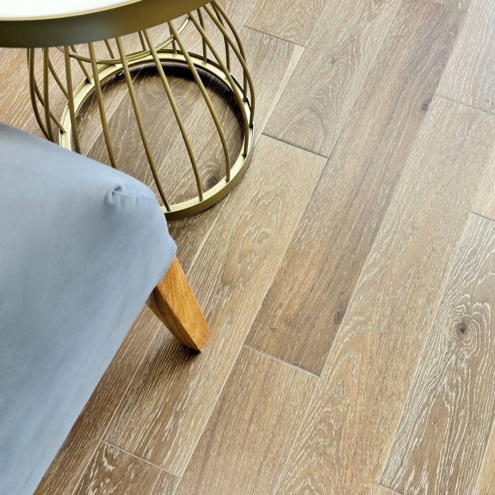 Abbey Nolet Engineered Wood Flooring 14mm x 125mm Smoke White Oak Brushed Matt Lacquer