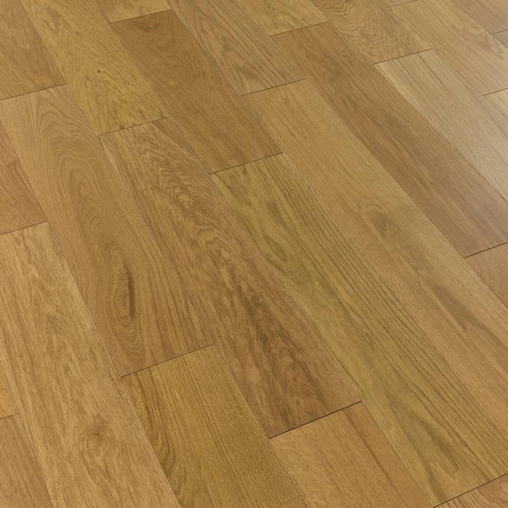 Abbey Standen Oak Golden Engineered Flooring 14mm x 165mm Brushed Matt Lacquered  - Big