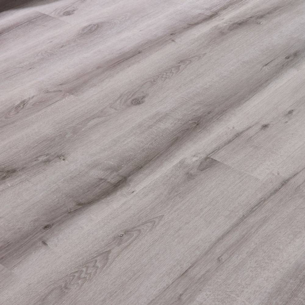 Aqua Plank Putty Grey Oak Click Vinyl Flooring - Big