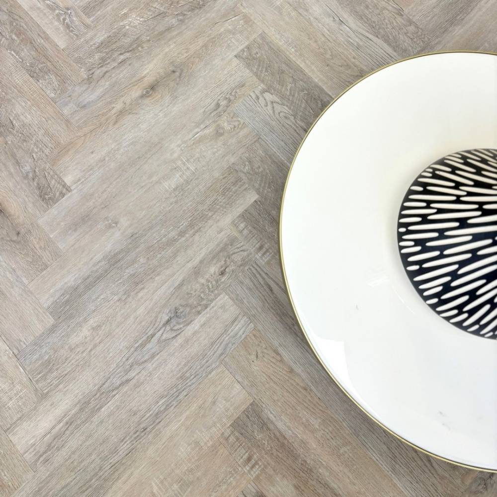 Chic Parquet Dry Back Lvt Herringbone Flooring Harbour