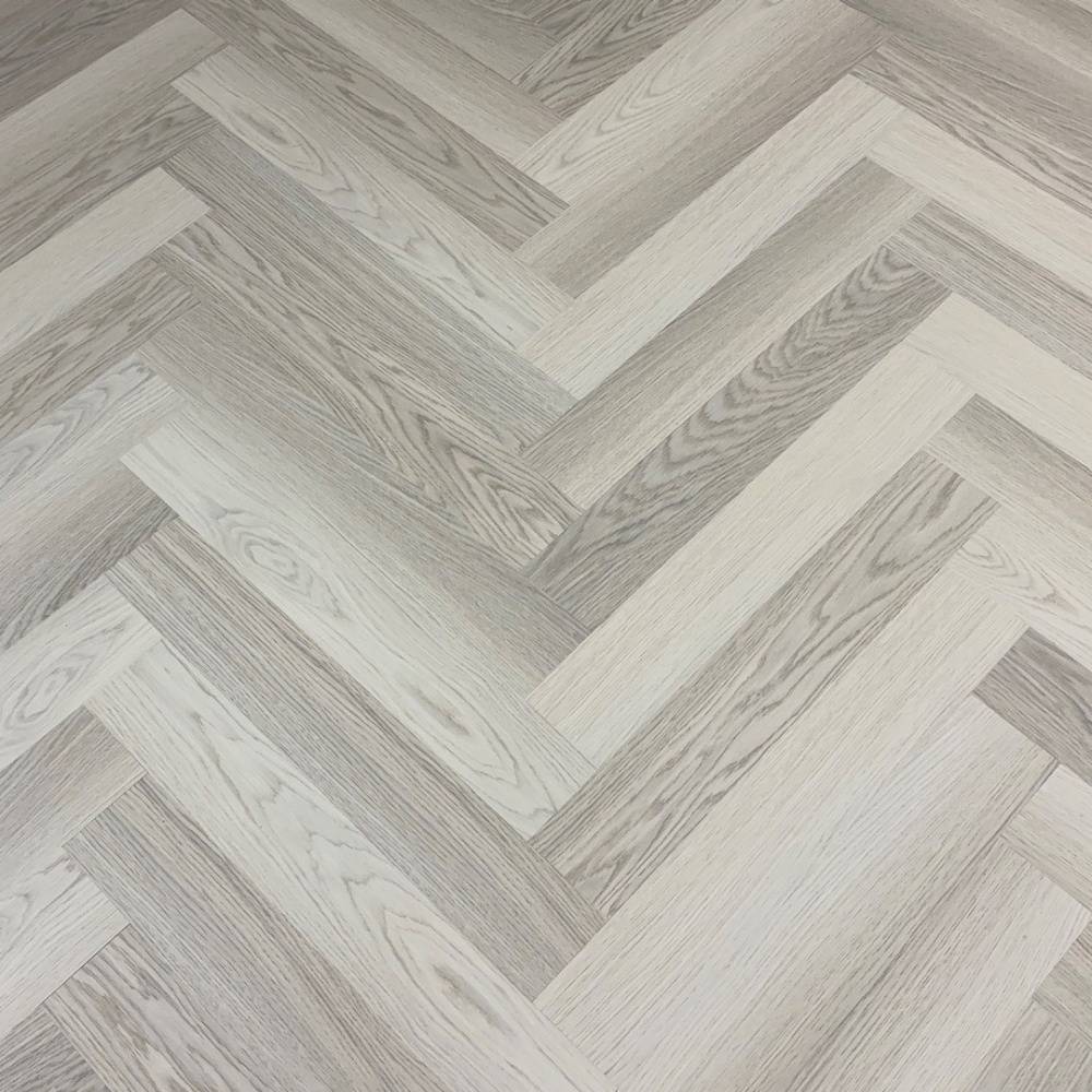Chic Parquet LVT Flooring Dry Back Pale Oak 8008 - Big