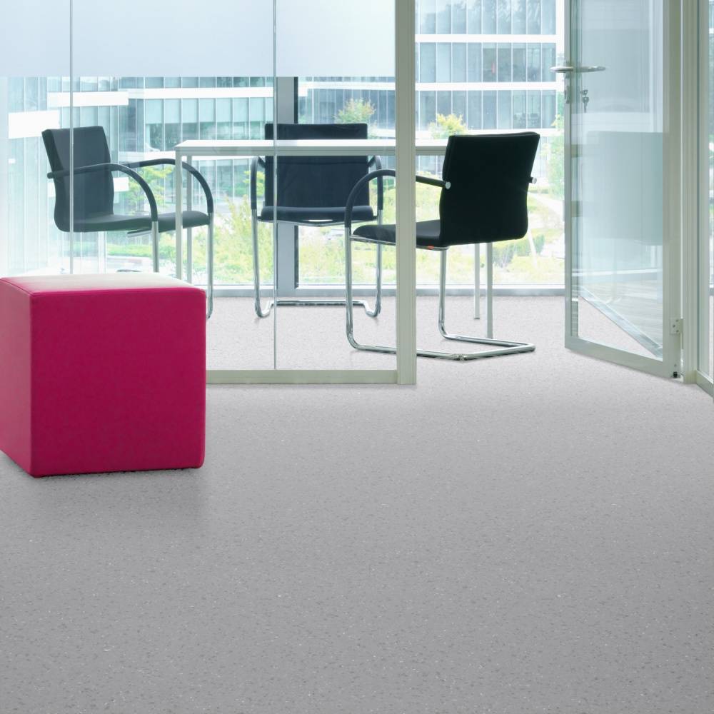 Contract Safe Vinyl Flooring Medium Grey 970M 2mtr Wide