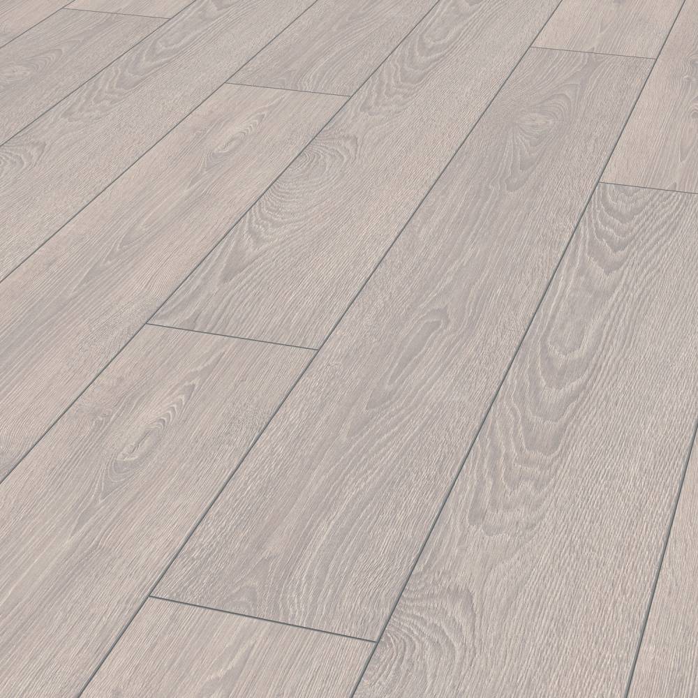 Prestige Plus 12mm Soft Light Grey Oak AC5 Click Laminate Flooring 2800 - Big