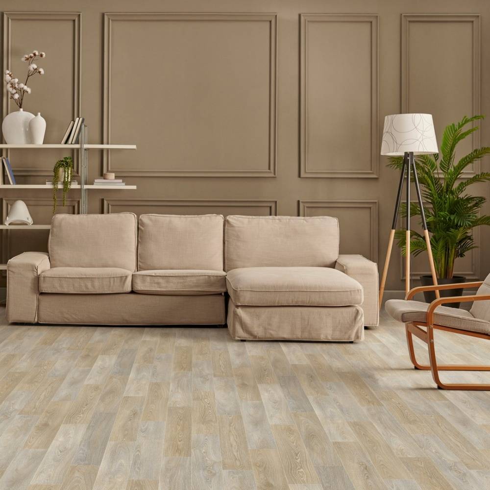 Lusora Softgrain Oak 130L Cushion Vinyl Flooring