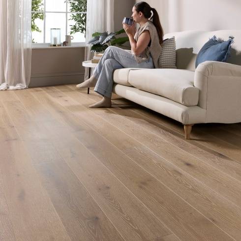 Abbey Logum 14mm Smoke Grey Brushed Uv Oiled Engineered
