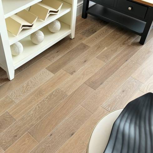 Abbey Nolet 14mm Smoke White Oak Brushed Matt Lacquer Engineered