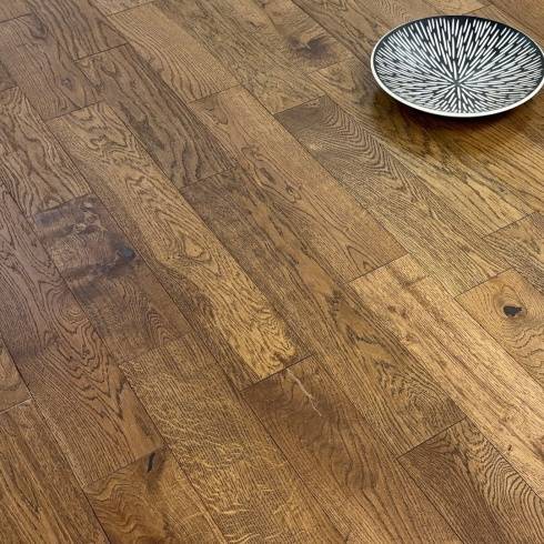 Abbey Olsberg Harvest Oak 10mm Brushed Matt Lacquer Engineereed Floor