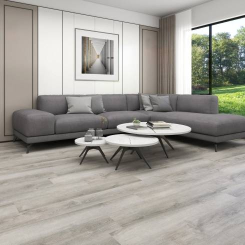 Aqua Plank Metal Oak Click Vinyl Flooring