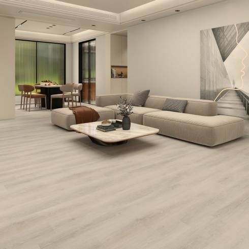 Aqua Plank Shale Grey Oak Click Vinyl Flooring
