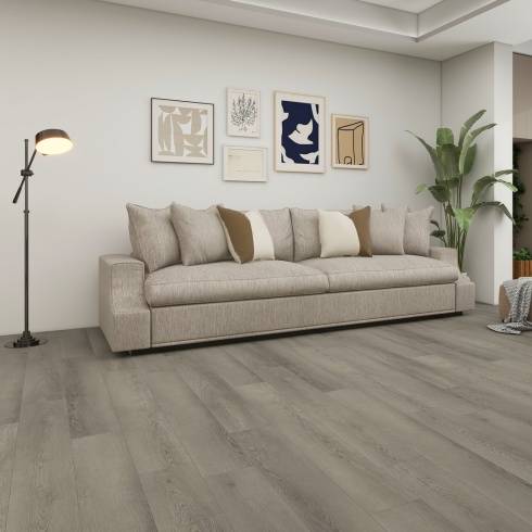 Aqua Plank Ultra Greige Click Vinyl Flooring