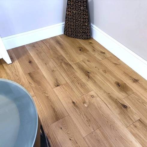 Cumaru 18mm Brushed Oiled Oak Solid Wood Flooring