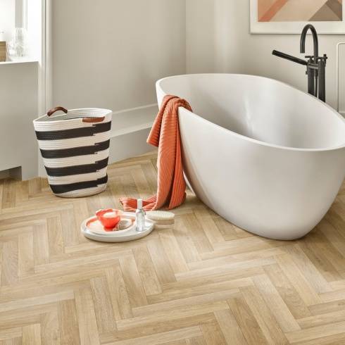 Ecostep Parquet Honey 536 Vinyl Cushion Floor