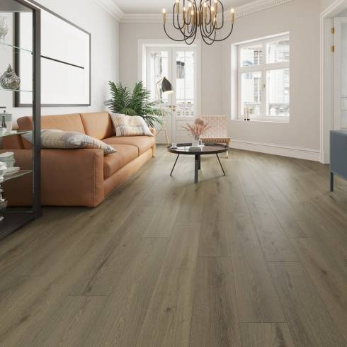 Embrace Pro Laminate Flooring 14mm Crystal Oak AC5 Built-in Underlay