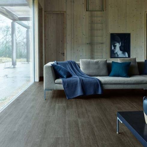 Engrave Dark Grey Oak Luxury Vinyl Plank 1266
