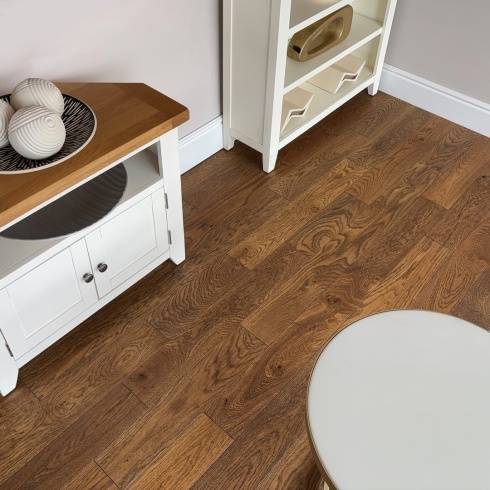 Manor Dunham 18mm Golden Brushed Matt Lacquer Engineered 