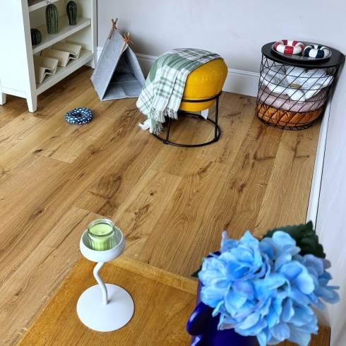 Manor Gunby 18mm Natural Brushed Matt Lacquered Engineered 