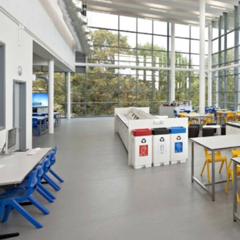 Polysafe Standard Silver Birch Heavy Duty Safety Flooring