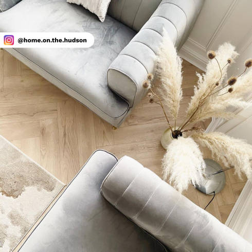Prestige Herringbone Faded Oak 8mm Laminate 3678