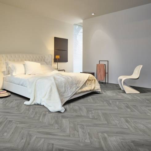 Ultrafelt Battle Oak Parquet Cushioned Vinyl
