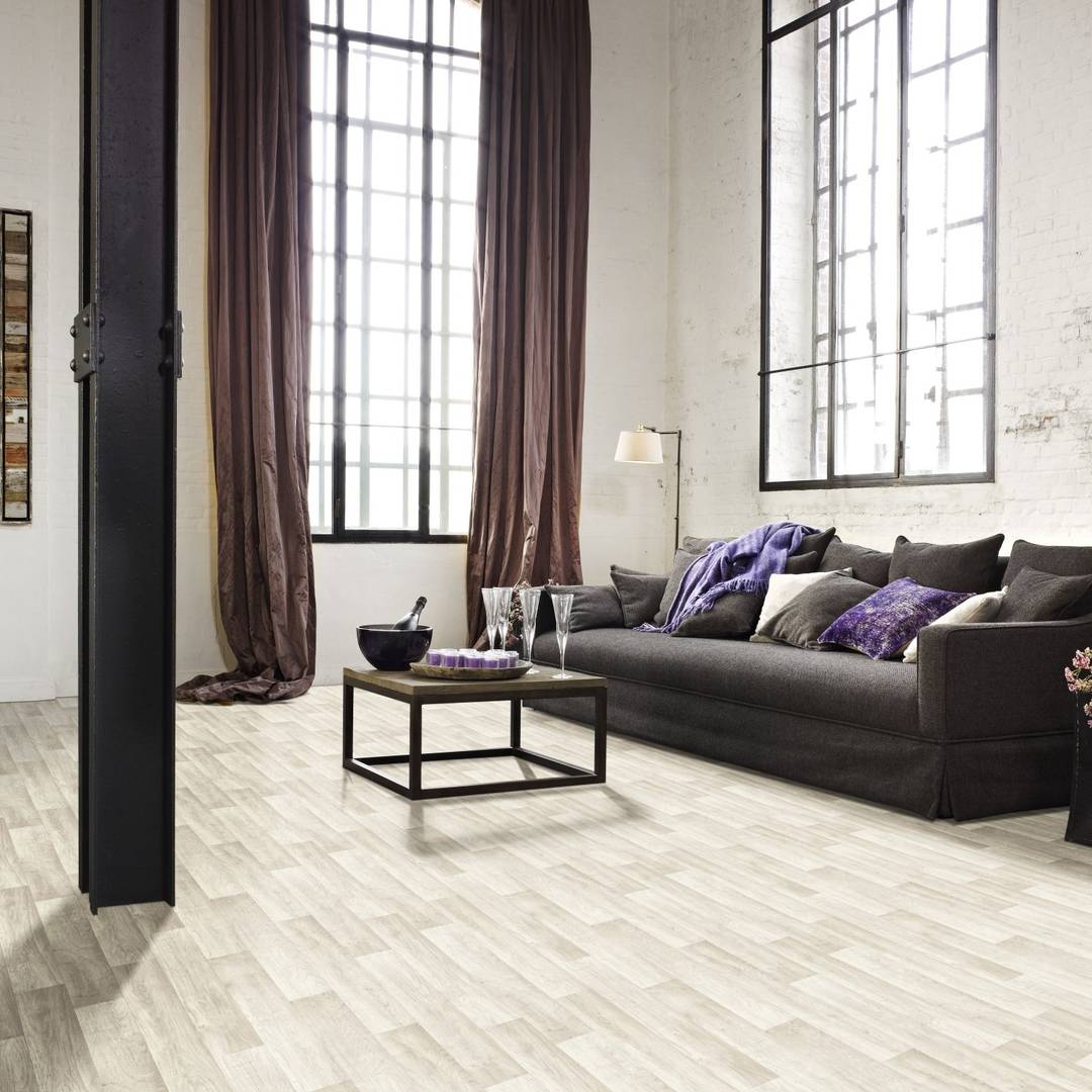 Ecostep Vinyl Flooring Mist White 009S 