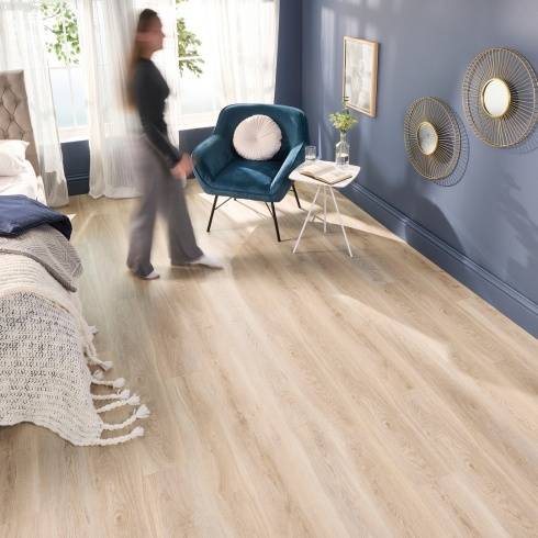 Aqua Plank Thimble Oak Click Vinyl Flooring