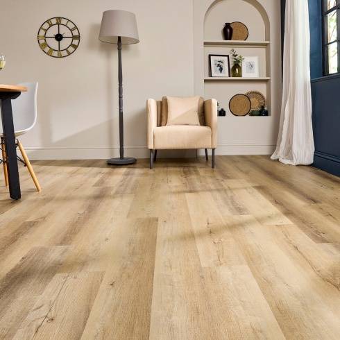 Aqua Plank Savanna Oak Click Vinyl Flooring