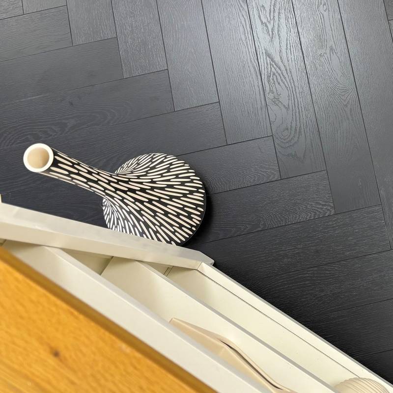 Embrace Herringbone Laminate Flooring Midnight Oak 12mm   - image 4