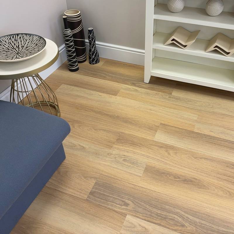 Engrave Light Walnut Luxury Vinyl Flooring Plank 7003 - image 2