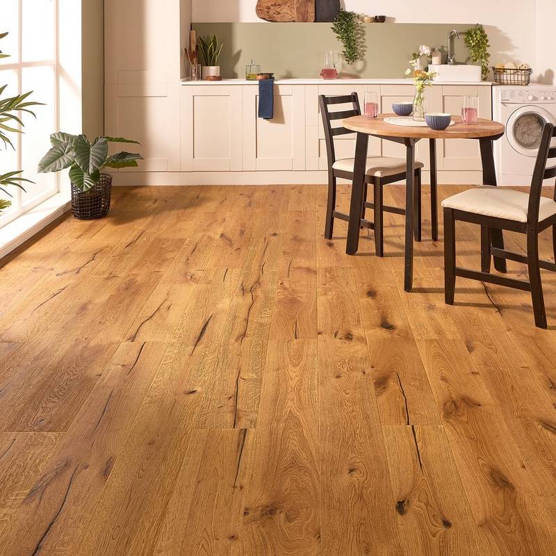 Loire Rich Oak Distressed Wax Oil 15mm Engineered  - image 7