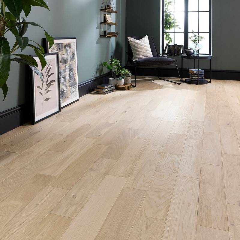 Manor Bramell Engineered Wood Flooring 18mm x 125mm Nude Brushed Matt Lacquer - image 2