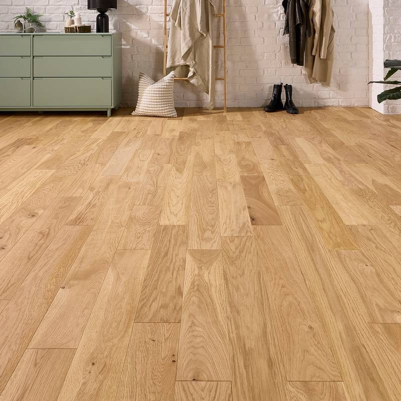 Manor Houghton Engineered Wood Flooring 18mm x 125mm Natural Brushed Oiled Oak - image 2