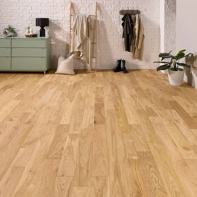 Manor Houghton Engineered Wood Flooring 18mm x 125mm Natural Brushed Oiled Oak - image 7