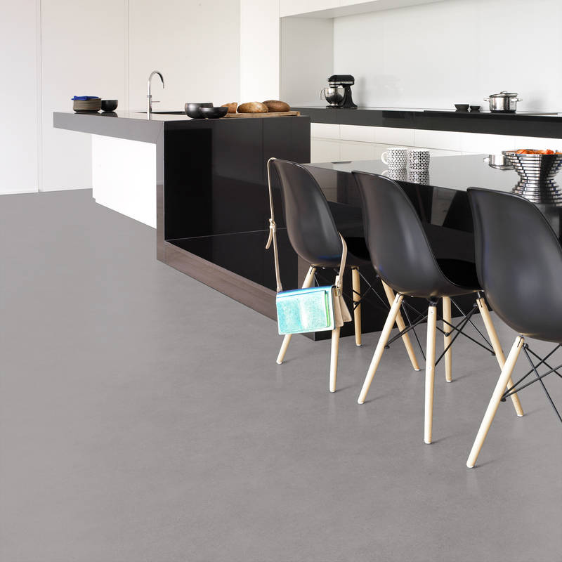 Plain Colours Solid Grey 910M Vinyl Flooring - image 2