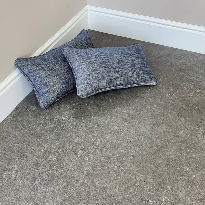 Ultrafelt Vinyl Flooring Dark Concrete 969D  - image 1
