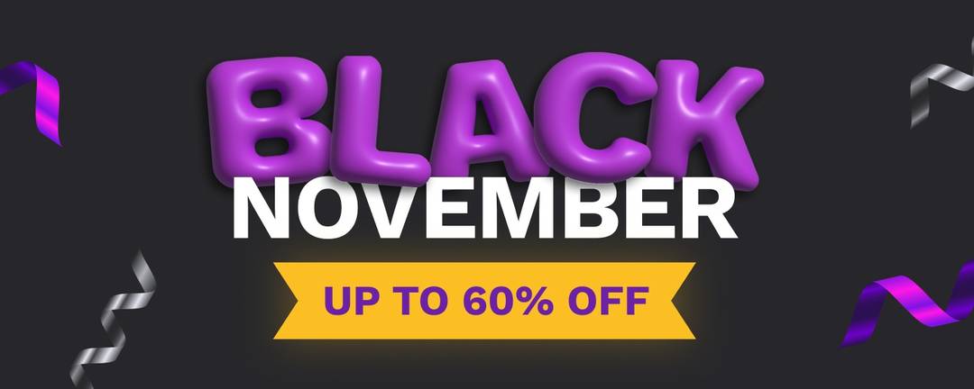 Black November Banner